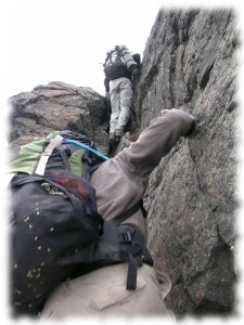 Climbing Rucu Pichincha